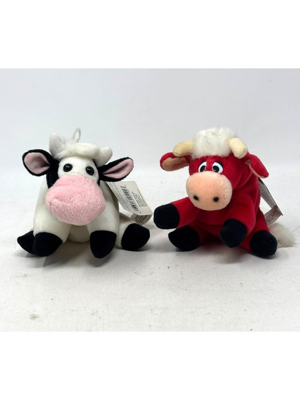 BEANIE BOPPERS 24K Lot Molly Cow Bandito Bull Plush with Tags Mighty Star 1997